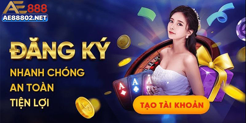 Đăng Ký AE888 - Thao Tác Tạo Tài Khoản Thành Công 2025